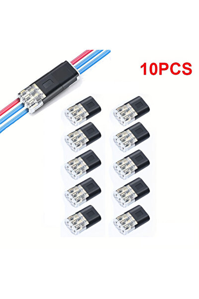 choice2 Line Connector 10Pcs 10/20/30 Quick Splice Wire Connectors, 3-Way Plu...