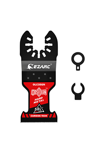 Choice شفرة منشار متذبذبة متعددة الأغراض لقطع المعادن، مصنوعة من كربيد التيتا...