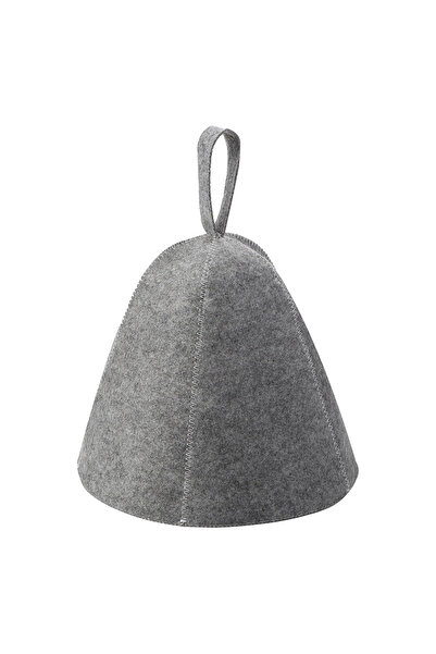 Choice grey Thicken Wool Felt Sauna Hat Hair Protection Spa Sauna Accs For Ba...