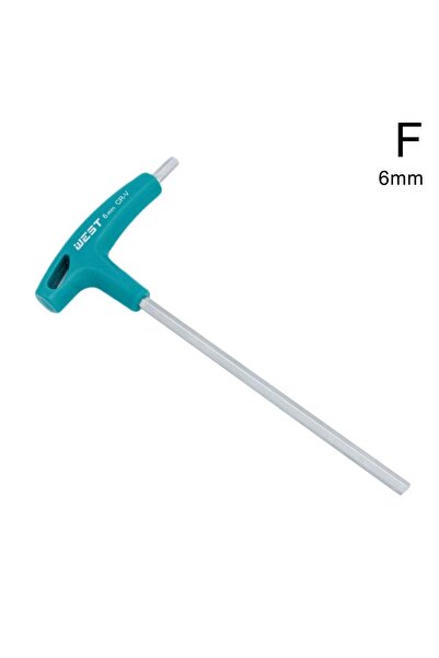 Choice5 6.0mm Professional Hex Allen Wrench with T-Handle 2mm 2.5mm 3mm 4mm 5...