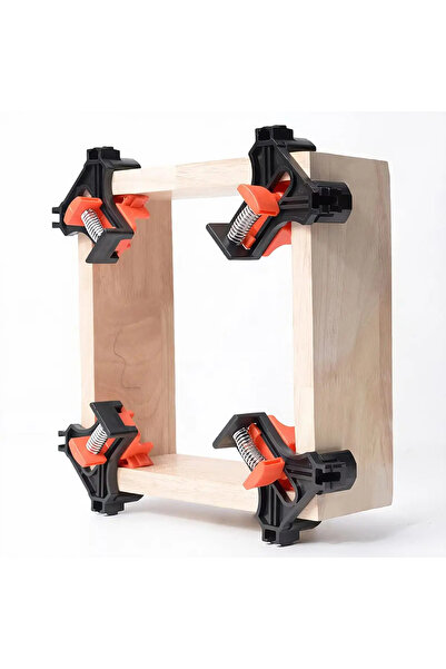 Choice 4PCS 90 Degree Angle Clamps Woodworking Corner Spring Clip Right Angle...