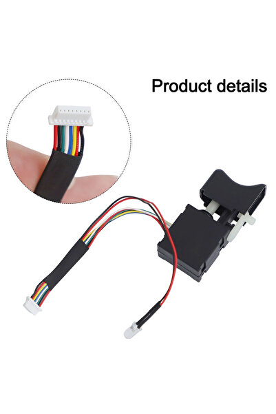 Choice مفتاح تشغيل مثقاب كهربائي واحد لـ Dayi 2106 مثقاب لاسلكي بدون فرشاة، م...