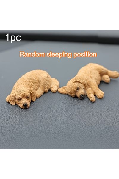 Choice كلب فاتح اللون - قطعة واحدة، كلب جولدن ريتريفر، زينة سيارة من الراتنج،...