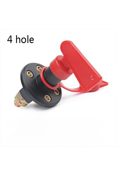 Choice مفتاح فصل بطارية نحاسي M10 بأربعة ثقوب للسيارات والمركبات الترفيهية وا...