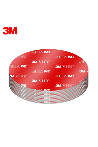 3M Choice 30mm Round-8pcs Double-sided Adhesive Tape - Vehicle Accessories Fi...
