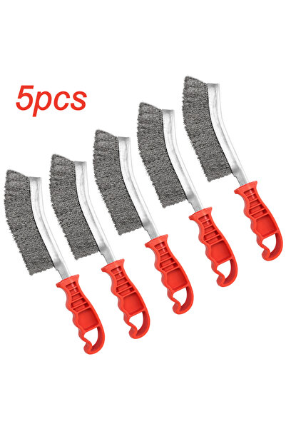 choice2 5pcs Multi-function Tool Wire Brush Metal Rust Removal Roller Brush P...