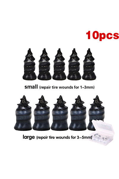 Choice علبة مختلطة من 20 قطعة، طقم إصلاح إطارات عالمي يعمل بالشفط من 70 إلى 1...