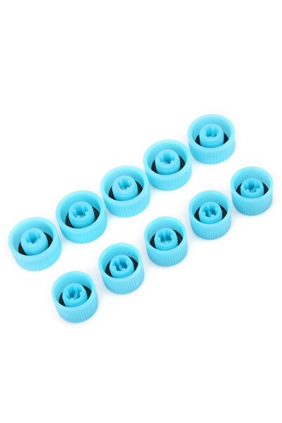 Choice 10 قطع من أغطية منفذ غاز التبريد لمكيف الهواء مع حلقة مانعة للتسرب، غط...