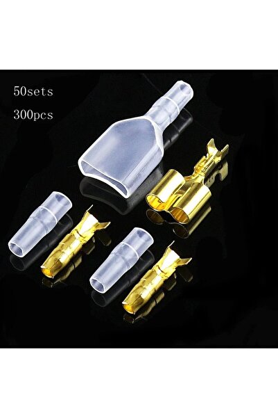 Choice 50set in bag 50Sets One Female and Two Male 4.0 Bullet Terminal Electr...