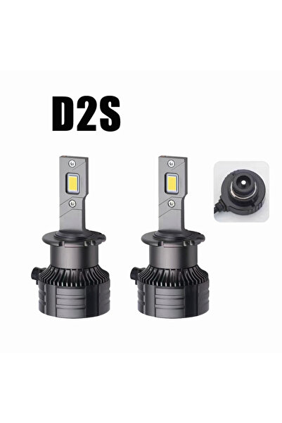 Choice مصابيح أمامية LED بيضاء D3S عدد 2، مصابيح D1S وD3S، مصابيح D2S/R وD4S/...