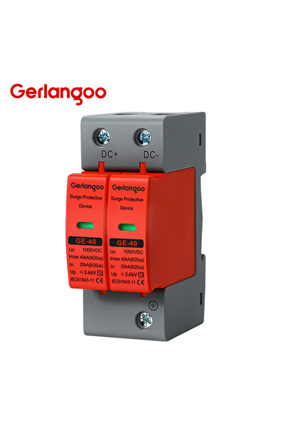 Choice1 600V 2P DC 500V 600V 800V 1000V SPD House Surge Protector Device Prot...
