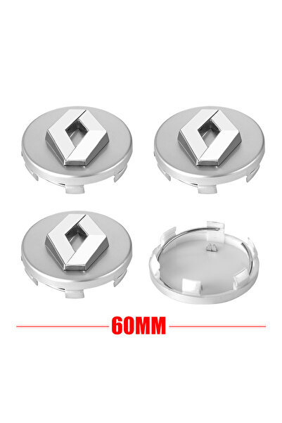 Choice1 غطاء مركزي لعجلات السيارة من بلاتينا، 4 قطع، مقاس 56 مم و60 مم، بشعار...