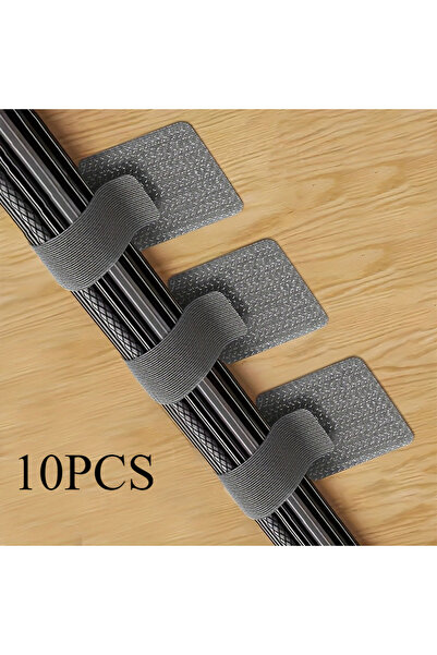 Choice 10PCS 10PCS Self Adhesive Cable Organizer Table/Wall Adhesive Cable Fi...
