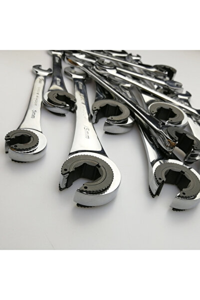 Choice13 10 mm KKJLBS 8-19mm Tubing Ratchet Wrench Tubing Ratchet Wrench Doub...