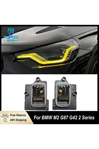 Choice1 رقائق LED صفراء ليمونية اللون لإضاءة النهار (DRL) من الإصدار الأمريكي...