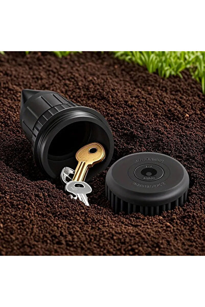 Choice قطعة واحدة جديدة من مخبأ مفاتيح الحديقة، واقعية، على شكل علبة سقي تحت ...