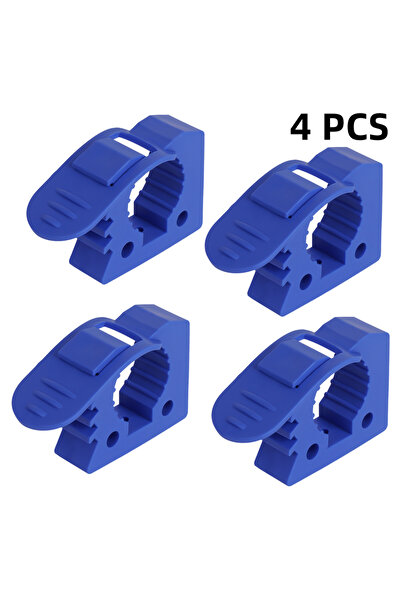 Choice Blue 4 PCS Shovel Mount Roof Rack, Quick Fist Clamp Mounting Bracket, ...