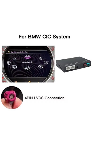 Choice مرآة لاسلكية تعمل بنظام أندرويد كاربلاي من نوع Mini-CIC CARABC لسيارات...