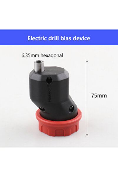 Choice1 ظرف تحويل سريع الفك للمثقاب (قطعة واحدة) لريش سداسية 6.35 مم، متوافق ...