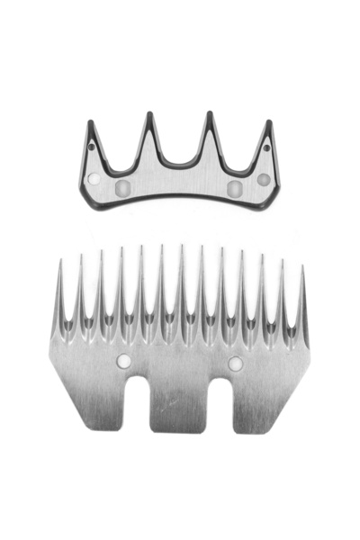 Choice Orange/Black Sheep Shears Blade Sheep Shears Blade Straight 13 Tooth E...