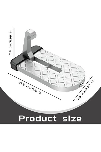 Choice قطعة واحدة من حامل سقف السيارة القابل للطي، دواسة باب السيارة، مزلاج م...