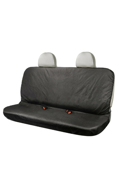 Choice غطاء أسود مقاوم للماء للمقعد الخلفي للسيارة، واقي أسود للحيوانات الألي...