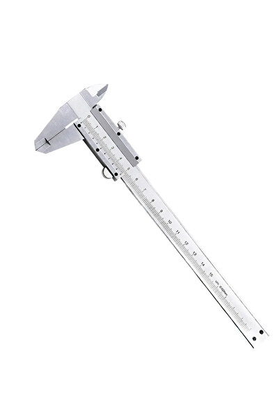 Choice فرجار فيرنييه فضي اللون، نطاق قياس من 0 إلى 150 مم، مقياس ميكرومتر فول...