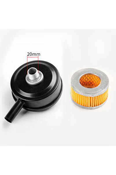 Choice كاتم صوت ضاغط الهواء، فلتر هواء مدخل 20 مم، ملحقات مضخة الهواء لضواغط ...
