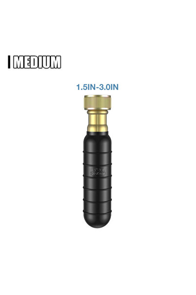 Choice3 Medium Drain Cleaning Bladders, Suitable For 1-Inch To 6-Inch Pipes, ...