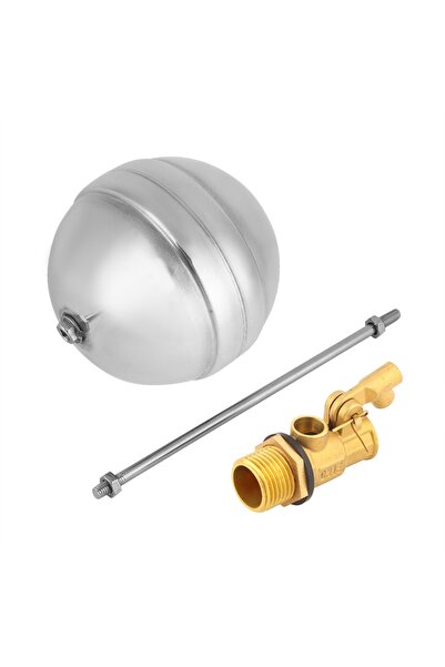 Choice 1/2" DN15 G1/2 Brass Male Thread Water Sensor Float Ball Valve Stainle...