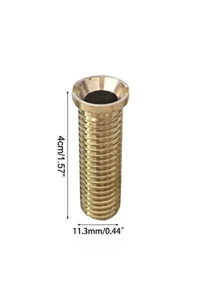 Choice وصلة برغي مصفاة حوض نحاسية 4 سم، براغي حوض من سبيكة نحاسية لمصفاة حوض ...