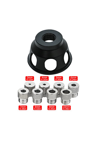 Choice1 1pc 3 -10mm Set Vertical Drill Guide Doweling Jig Kit 3-10mm Drill Po...