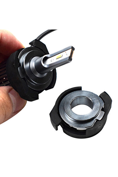 Choice H7 Led Headlight Bulb Base Holder Adapter Retainer Cover For Ford Esca...