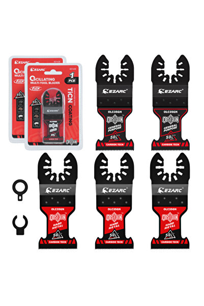 Choice مجموعة شفرات منشار متذبذبة متعددة الأغراض من كربيد التيتانيوم والكربون...