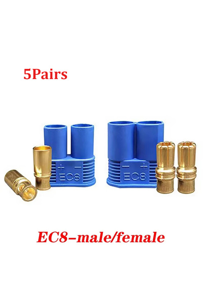 Choice4 5 Pairs EC8 5 Pairs EC2/3 EC5 EC8 connector kit male and female Bulle...