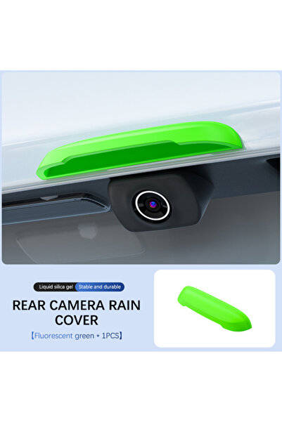 Choice Fluorescent green B Car Rear Camera Rain Cover Automobile Rear Camera ...