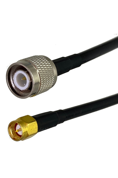 Choice12 10FT (3M) RG58 TNC Male plug to SMA Male Plug Straight Connector RF ...