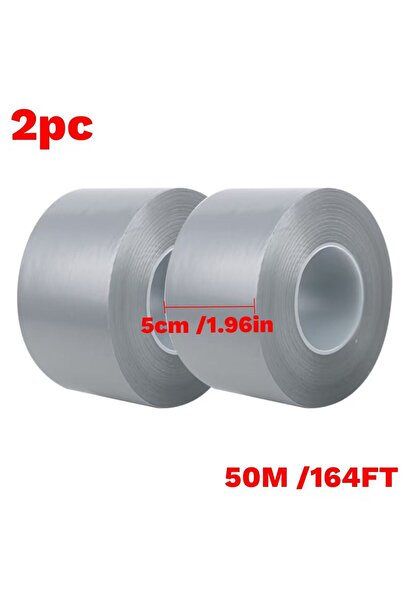 Choice Clear 5cmx35mx2pc Window Insulation for Winter Weather Sealing Tape Re...