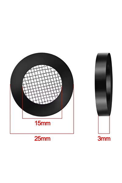 Choice1 10Pcs M 50pcs Tap Head O-shaped Stainless Steel Filter Gasket Seal Bl...