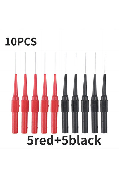 Choice1 5pcs red 5pcs black 10PCS 30V Car Tip Probes Diagnostic Tools Multime...