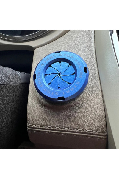 Choice Blue Ignition Device Decor Motorcycle Key Cover Car Interior Sticker D...
