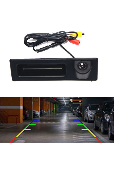 Choice Gold Trunk Handl Car Rear View Camera Auto Parking for BMW 5 series F1...