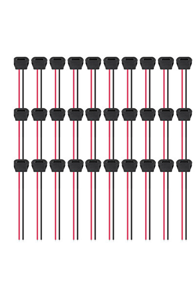 Choice 30pcs 30pcs Type-C Female Chassis Waterproof 2P Solder Wire Type USB C...