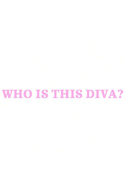 Choice Pink "Who is this diva" is car stickers, pretty stickers, car decorati...