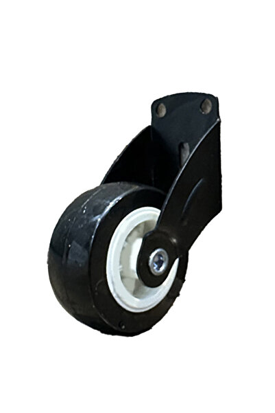 Choice عجلات أثاث سوداء قطعة واحدة، مثبتة على الجانب، لدعم الأبواب المتحركة، ...