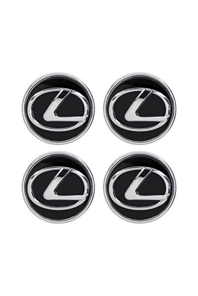 Choice 4 قطع فضية مقاس 62 مم، أغطية مركزية بديلة لعجلات السيارات، مناسبة لسيا...