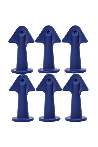 Choice 6pcs blue 3/6pcs Multi-functional Sealant Nozzle Scraper Floor Caulkin...