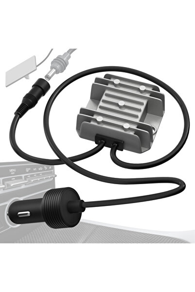 Choice محول كابل ستارلينك ميني للسيارة مع محول رفع الجهد، كابل طاقة 12 فولت م...