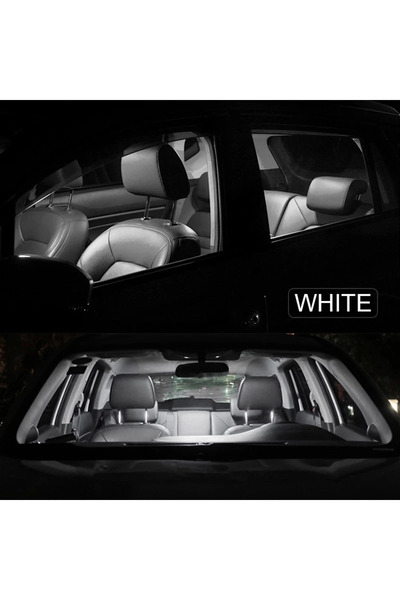 Choice1 مجموعة ملحقات بيضاء مكونة من 9 قطع لسيارة تويوتا يارس موديلات 2006-20...