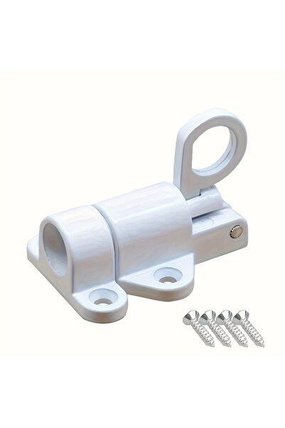 DUTRIEUX مزلاج زنبركي أوتوماتيكي من سبائك الألومنيوم الفضية، مزلاج باب ونافذة...